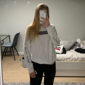 White Vans Long Sleeve